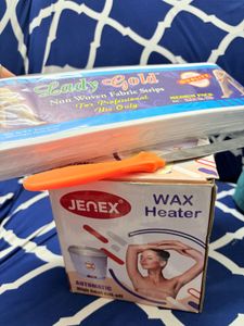 Waxing Kit - Jenex Heater & Lady Gold Strips