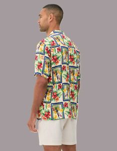 classic Primark Brand Men's Vibrant Floral Print