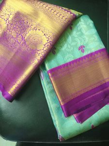 Elegant and Luxurious bridal Silk Saree