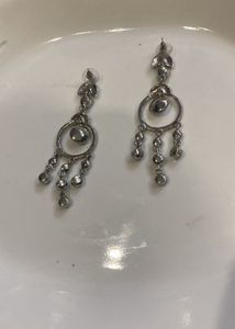 Stunning Blue Chandelier Earrings