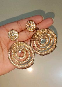 Spiral Drop Earrings - Desi Girl Aesthetics