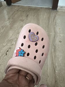 pink crocs
