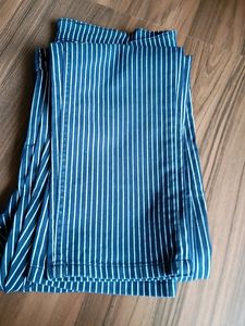 Blue Saint Striped Shorts - Size 30