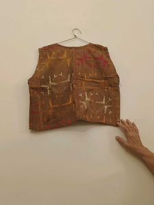 Gujarati Hand-Embroidered Ethnic Vest