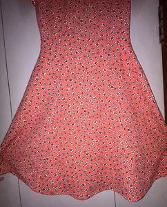 Floral Print Fit &amp; Flare Dress
