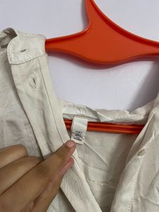 H&amp;M SATIN SHIRT