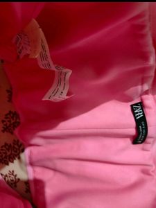 Original Zara Baby Pink Tube Corset