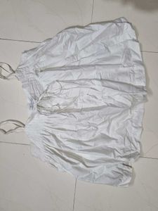 Flowy White Spaghetti Strap Top