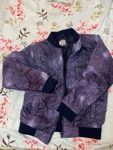 Purple Bomber Jacket