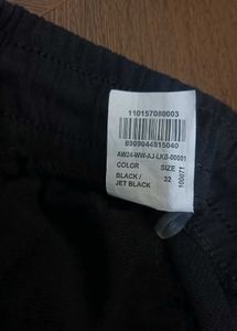 Women’s Black Cargo Joggers
