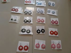 17 crochet earrings