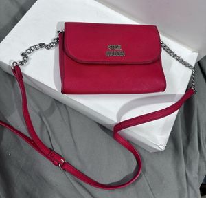 Steve Madden Red Crossbody Bag