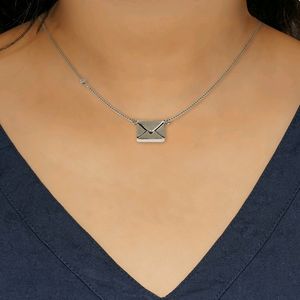 I Love You Message Pendant Chain