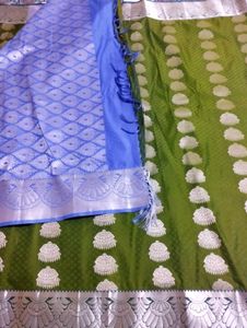 Fancy Silk Saree New Condition