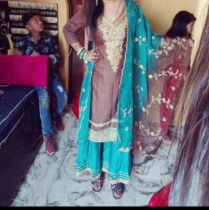 Beautiful Sharara Suit Ready To Wear