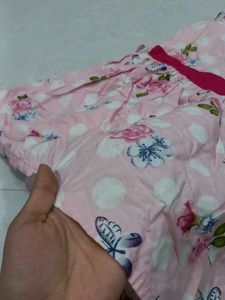 Cute Pink Floral Dress