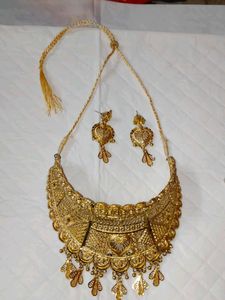 Gold Plated Necklace Set
