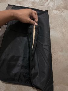 Pre-Loved LEICID Two-Tone Faux Leather Tote Bag –