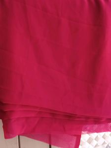 Plain Georgette Fabric 7mtr