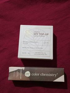 Sandiva Loose Powder & Color Chemistry Concealer