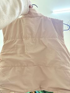 Beige Puffer Vest - Stylish &amp; Warm