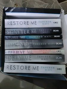 Shatter Me Series by Tahereh Mafi. total 8 books.