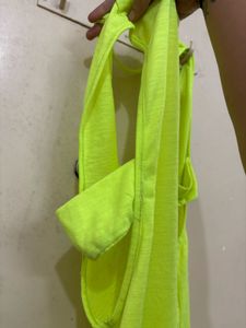 Neon Green Tank Top