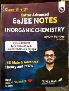 EAJEE Notes | Inorganic Chemistry
