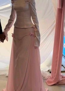 y2k co ords Elegant Pink Gown