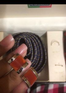‼️SALE Peter England Tie, Pocket Square &amp; Cuff Lin
