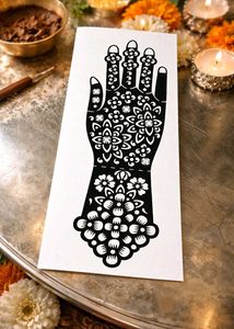 Henna Tattoo Stencils - Pack of 5