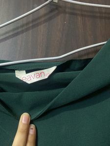 One Shoulder Dress With Chest Detailing