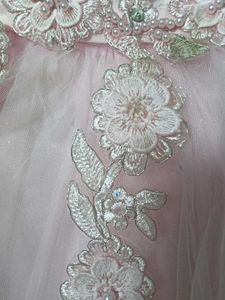 Pink Lace Party Dress