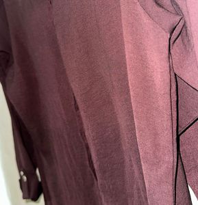 Women's Burgundy Kurti
