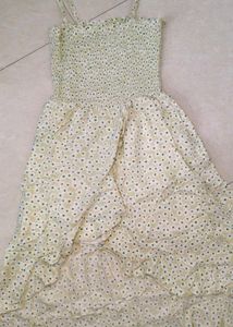 yellow floral dress