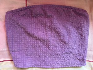 Lavender Textured Tube Top