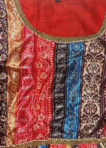 Multi Colour Beautiful Ethnic Gown