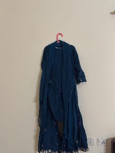 Elegant Teal Kurta Set with Dupatta