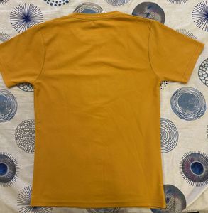 Yellow "Creativity" Graphic T-Shirt