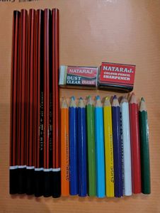 Combo Natraj Pencil Set