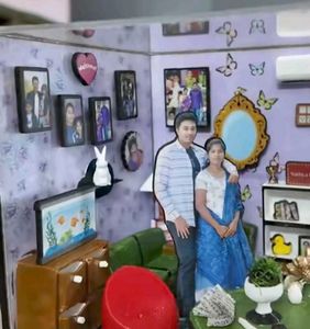 3d Miniature Dollhouse Room Box