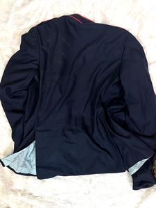 Vintage Style Navy Military Jacket