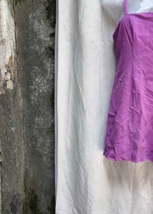 I. Purple Mini Dress