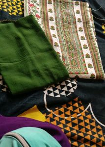 Vibrant Indian Kurta Set with Dupatta