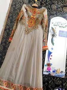 embroidery gown