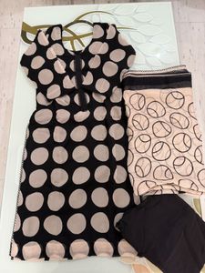Stylish Polka Dot Kurta