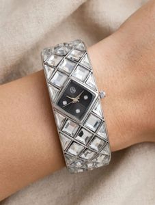 Elegant Women's Watch with Crystal Embellishments