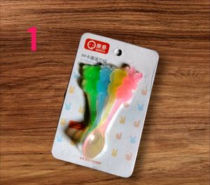 Baby Soft Flexible Silicone Feedding Spoons