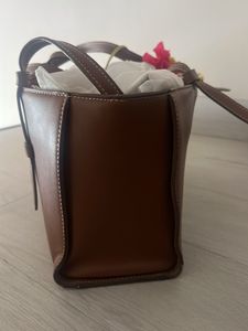 Classic Brown Leather Tote Bag