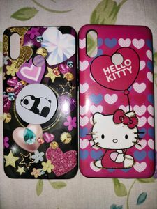 Realme 3/3i Mobile Cover With Panda Pop Socket
